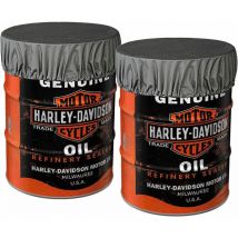 2 Stück Fasshaube 60cm aus Polyester pvc Schutzhülle Ölfass Regentonne Stahlfass Fassabdeckung