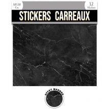 2 Stickers effet marbre