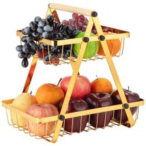 2-stöckiger Obst-Gewürzkorb Loft E-8180