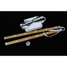 2 Strisce Con 6 Luci Led Per Cabina Doccia Value