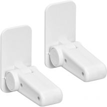 2 Stück Kindersicherungshebel-Türschlösser, Kindersicherung, Baby-Sicherheitsschloss, Türstopper mit selbstklebenden Tür- und Fensterschlössern für