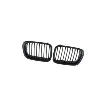 Soleil - Griglia nera opaca da 2 pezzi per Bmw E46 Serie 3 4 porte 1998-2001