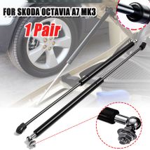 2 Stücke Auto Gas Stoßdämpfer Haube Dämpfer Federbein Lift Halterung Für Skoda Octavia A7 Mk3 Edelstahl Hydraulische Stange Auto Zubehör Fantablau