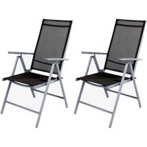 2 Stück Hochlehner Silbergrau/Anthrazit 7 Positionen-MMC5000DG-2