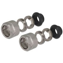Klemmverschraubungen 3/4'' Eurokonus - Für Kupfer- Und Edelstahl 15 X 1 - 50 Paar = 100 Stk. Im Karton