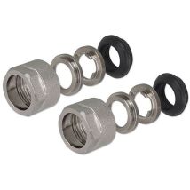 Klemmverschraubungen 3/4'' Eurokonus - Für Kupfer- Und Edelstahl 18 X 1 - 50 Paar = 100 Stk. Im Karton