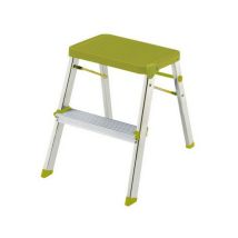 2-stufige grüne trittleiter Rolser md2001