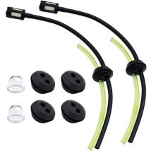 Sätze Universal-Kraftstofffilterdichtungsschlauch-Durchgangs-Kraftstoffschläuche für Rasenmäher, Kraftstoffschlauchtank, Kraftstofffilter,