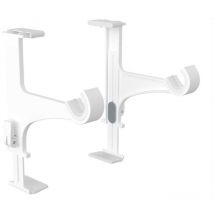 Secodir - Supports tringle à rideau sans perçage coffret volet roulant Coloris - Blanc