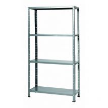 Grima - 2 Étagères Base 60 Boulons 4 Étagères 40Kg l 60 x p 30 x h 140 Cm