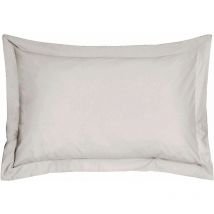 2 Taie D'oreillers 50 x 70 cm - Gris Claire