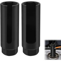 2-teiliger 22-mm-lambdasonden-steckschlüssel, Universeller Sauerstoffsensor-steckschlüssel, 1/2"-werkzeug Zum Ausbau Von Kfz-o2-sensoren Mit Großer 