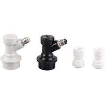 2-teiliger Kugellager-fassverbinder Für Heimbrauerei + 8 Mm-1/4" Ffl Schnellkupplung