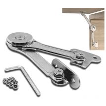 2-teiliges verstellbares Hebe- und Stützscharnier aus Zinklegierung für Schranktüren, Aufbewahrungsboxen aus Holz, Küche, Möbel, Türen