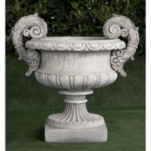 2 unités Pot classique en pierre reconstituée Coupe Sevilla 63x78cm.