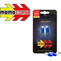 Evergreen - 2 Veilleuses Type T10 H151 Ice White 12V 5W Wedgebase Blanc W5W - fba - MomoCorse
