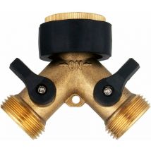 2-Voies Y-Distributeur pour Zulaufschläuche, 3/4 Pouces pour Connexion de 2 Appareils