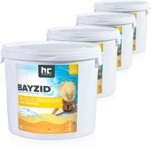 4x 5 kg bayzid pH Plus Granulat für den Pool