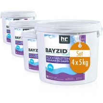 4x 5 Kg Bayzid Flocktabletten Für Pools