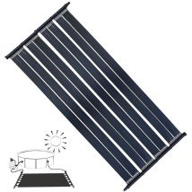 2 x 605x80CM Chauffage de piscine, panneau solaire, absorbeur solaire