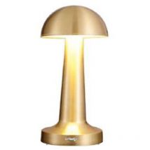 Lampada da tavolo oro ricaricabile usb effetto touch luce decorativa TD-306
