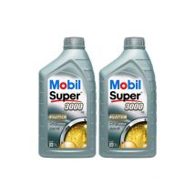 2 x Mobil Super 3000 5W40 Olio motore 1 lt