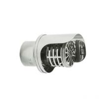 2 x terminal modèle horizontal en acier inoxydable d.100