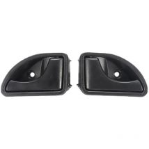 Maniglie per portiera anteriore sinistra e destra per twingo/kangoo (nera)