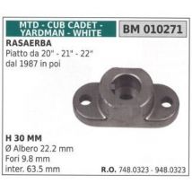 20" 21" 22" Flachrasenmähermesser-halternabe Mtd 010271