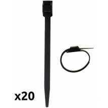 20 bridas para cables 6x114mm Zenitech