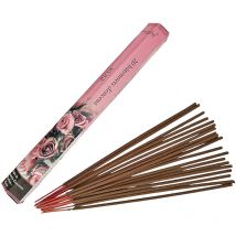 20 bâtonnets d'encens aromatika senteur rose