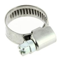 Collier acier crémaillère emboutie bande pleine 9mm Ø12 à 22