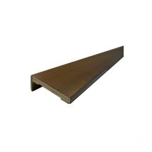 20 coprifili porta mostrina multistrato rivestito noce 10x70x2250 con ala da mm.25