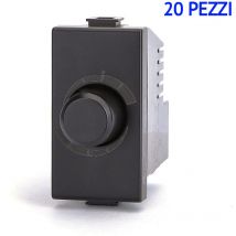 Aigostar - interruttori dimmer led bticino matix compatibile 20 pezzi