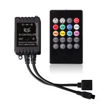 20 Keys Strip ir led rgb Musique Controller Contrôle Contrôleur pour Bandes led 5M smd 3528/5050 dc 12 v led Barre Lumineuse