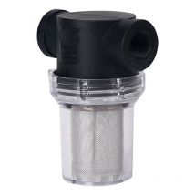 Aougo - 20 mm/25 mm Pumpenfilter für Wasserleitungen im Freien, multifunktionales Gartenbewässerungsnetz (20 mm 1 2)