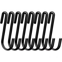 20 Pack 6cm Heavy Duty S Hooks for Kitchen, Bathroom, Bedroom and Office