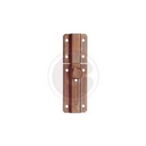 Capaldo - 20 pcs pA ne dormant horizontal pA ne dormant en acier galvanisA 80 mm portes porte