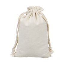 Fei Yu - 20 Petit Pochon Tissu,Sac Coton Sachet Tissu Pochon Bijoux Lin,Sacs en Tissu Sac Toile De Jute Pochette Tissu Cordon,Sac Cafe Sac Tissu