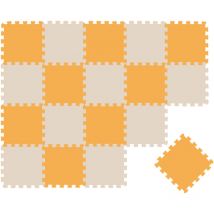 Littletom - 18 Pezzi Tappetino Puzzle per Bambini - 30x30 Tappeto Neonato Tatami Gioco Bimbo - bunt