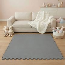 Littletom - 18 Pezzi Tappetino Puzzle per Bambini - 30x30 Tappeto Neonato Tatami Gioco Bimbo - grau