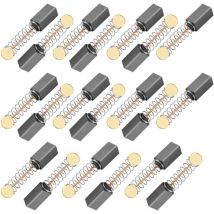 Balai Charbon Universel pour Perceuse - Set de 20 Pièces, 5 5 11mm, pour Machines Électriques, Ponceuses, Scies Circulaires