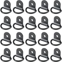 20 pièces Anneaux D'arrimage,Anneaux d'arrimage,Anneau Arrimage INOX,remorque d'anneau Montage d, Anneau d arrimage Rond pour Pliable avec