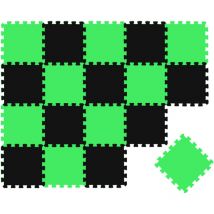 Littletom - 18 Piezas Alfombra Puzzle para Bebés y Niños - 30x30 Suelo Goma eva Tapete Juego