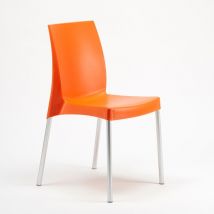Grand Soleil - 20 Sedie Boulevard offerta stock per Ristorante e Bar Colore: Arancione