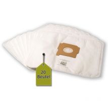 20 Staubsaugerbeutel passend für Domena Solario - Serie + 2 Mikro-Filter