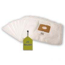 20 Staubsaugerbeutel passend für Fakir 3688003 + 2 Mikro-Filter