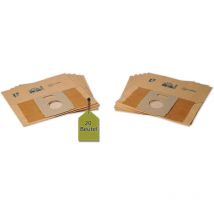 20 Staubsaugerbeutel kompatibel mit Monix Turbo electronic