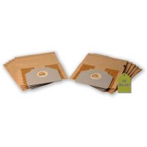 20 Staubsaugerbeutel kompatibel mit PROGRESS Exclusiv Super + 4 Mikro-Filter