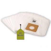 20 Staubsaugerbeutel passend für eup 1204 e + 2 Mikro-Filter